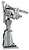 Maqueta 3D Metal Fascinations Borboleta Roxa de Pontos Vermelhos Montagem Sem Cola Nem Soldadura MMS130 - imagem 8