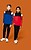 Sweatshirt 1/2 fecho de desporto de criança PA388 - imagem 8