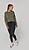 Sweatshirt “crop” com decote redondo de senhora PA395 - imagem 8