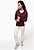 Pullover de senhora decote V K966 - imagem 8