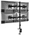 Suporte de Mesa com Braços Articulados para 2 Monitores 13”-27” - Inclinável e Giratório - Gestão de Cabos - Peso Máximo 8kg por Braço - VESA 100x100mm - imagem 8