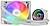 Kit de Jogo Mars com 2 Espectaculares Ventiladores FRGB RAINBOW 360º - 120x120x25mm - Iluminação 360º FRGB RAINBOW - Ventilação Superior e Silenciosa - Conexão 3PIN+4PIN - Cor Preta - imagem 8