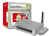 Conceptronic Wireless 54Mbps Broadband Starter Pack (C54STPACKE)