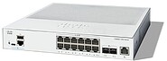 Cisco Catalyst 1300-12XT-2X - Interruptor - L3 - inteligente - 12 x 10GBase-T + 2 x 10 Gigabit SFP+ - montável em trilho C1300-12XT-2X