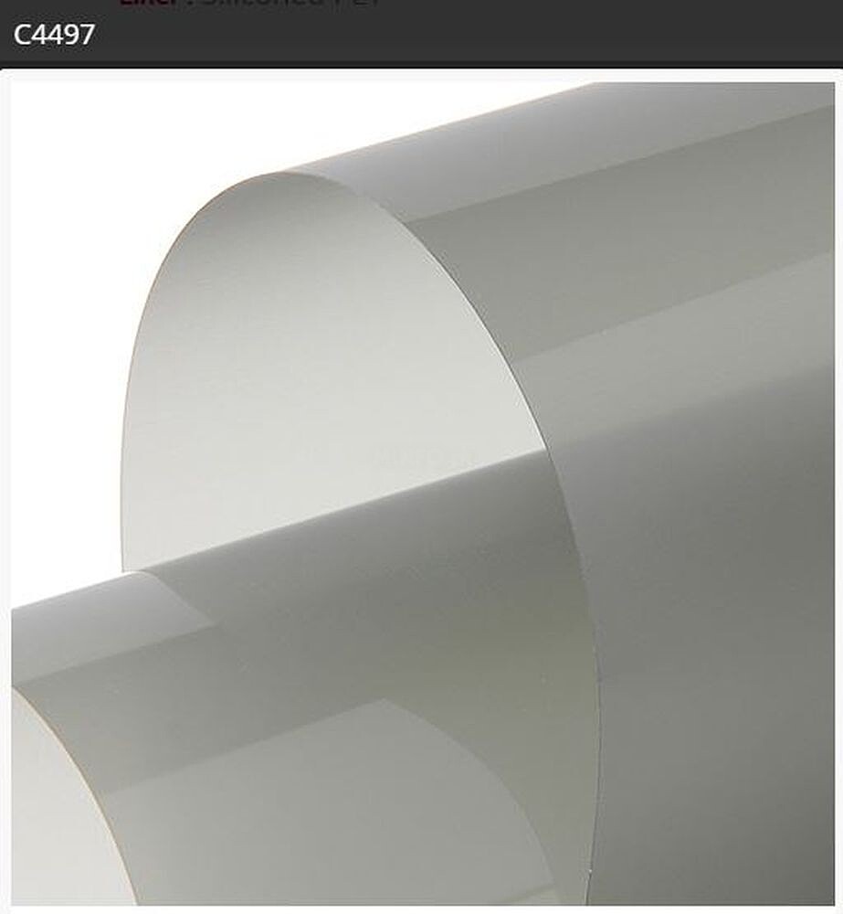 Vinil de Corte Transparente Hexis C4000 Preto Claro Brilho C4497B