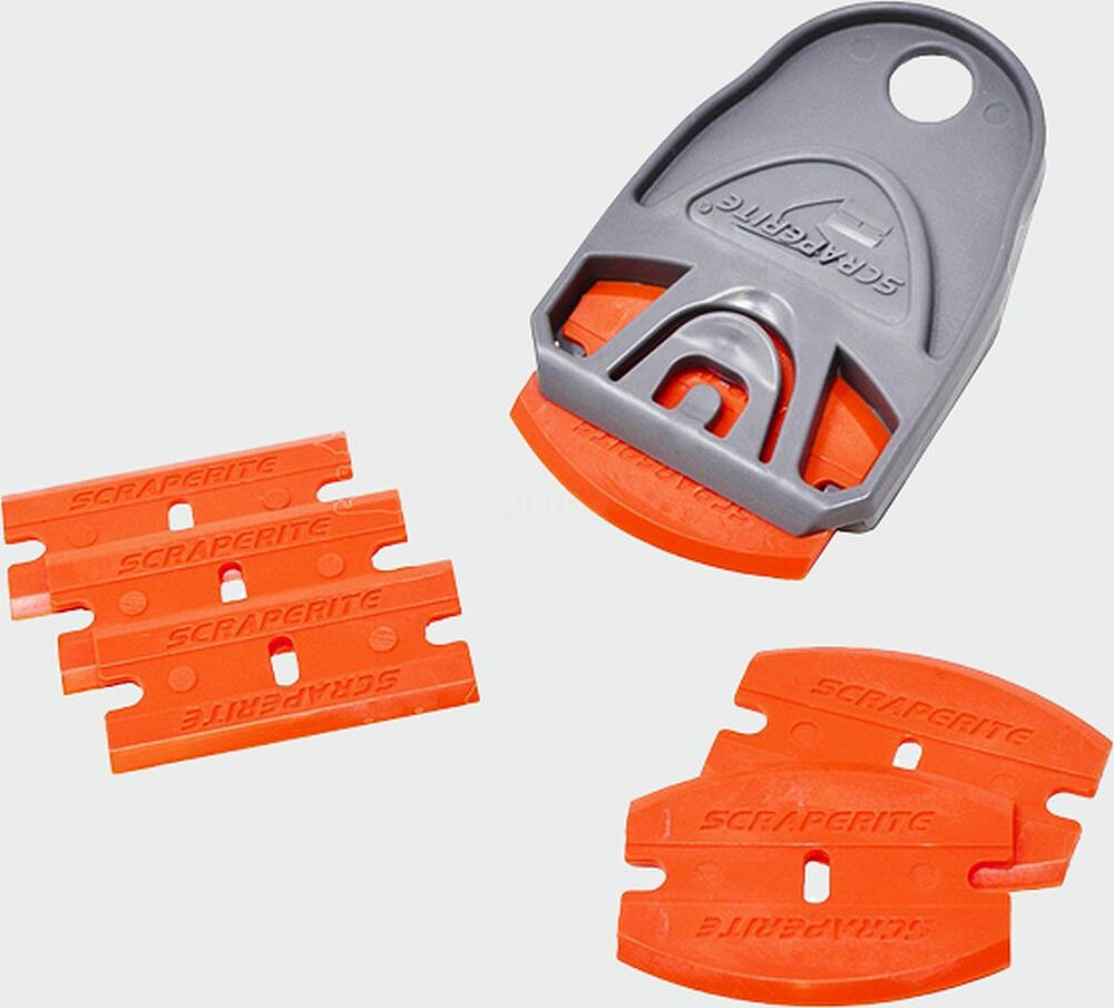 CARSCRAPER - Raspador com lâminas de policarbonato (3+3un)