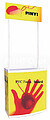 Balcão para promoções - Tavira : 780x2120mm c/ Bolsa pag100 cat2010