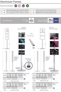 COLUMNA DE MARCOS INDIVIDUALES MOD. GUADALUPE 2 CARAS