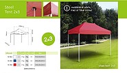 Tenda De Aço 2x3 : 2x3m (branco) pag235 cat2010