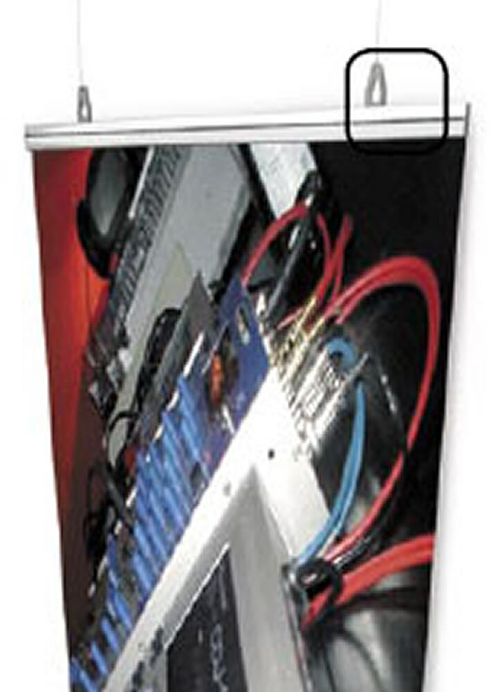 Porter Poster p/ Tecto - Kits ALULON 800mm
