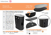 Table Top for Pop UP Black