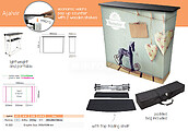 Balcão Promocioanal Velcro Pop UP Ajalvir