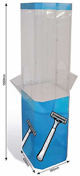 Expositor em PET - Floor Display pag118 cat2010