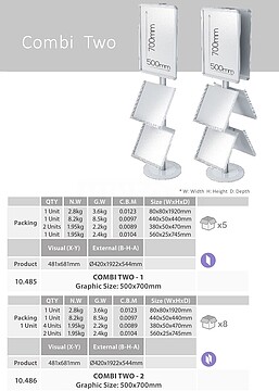 Menu board - kits combi four-1 pag161 cat2010