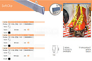 Perfil Softclip Transparente 500mm