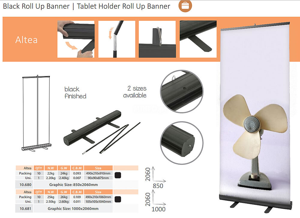 Roll-UP Banner Altea 850*2060 mm