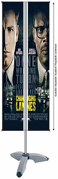 Expositor Exterior Banner YUSTE para poster 600x4300mm c/ bolsa transporte