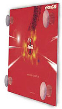 Expositor Window Banner VISO para poster - conjunto de 4 unidades