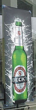 Expositor Window Banner VARGAS para poster - conjunto de 12 ventosas