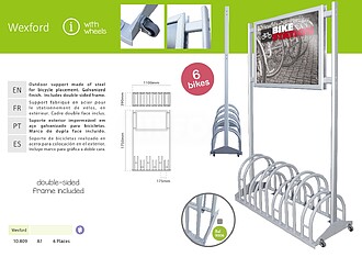 SOPORTE BICICLETAS WEXFORD A1