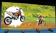 Expositor Exterior Banner BARAHONA MULTIPLE para poster 5640x2450mm