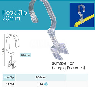 Clip para Barra Marcokit : 30mm de diâmetro : Venda Multipl...