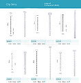 Porta Preços- CLIP STRIP PLÁSTICO 663X41mm (venda multiplos de 50 unidades )
