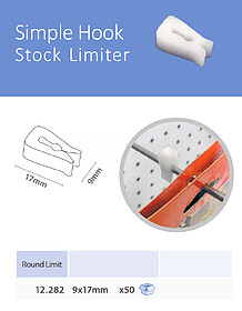 Limitadores de Mercadorias “SIMPLE” : 17mm : Venda Multi...