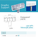 Suporte para Cartaz : Venda Multiplos 25 Uni. pag327 cat2010