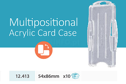 ACRYLIC ID/IC CARD CASE 54*86