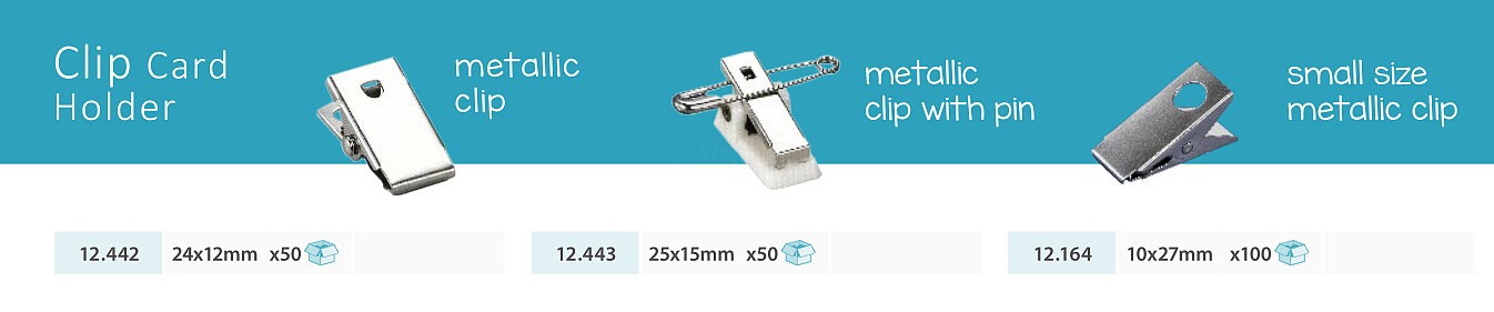 Metal Clamp with Adhesive 25*15 MM