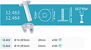 Screw DIAM.14MM. X Height 25MM