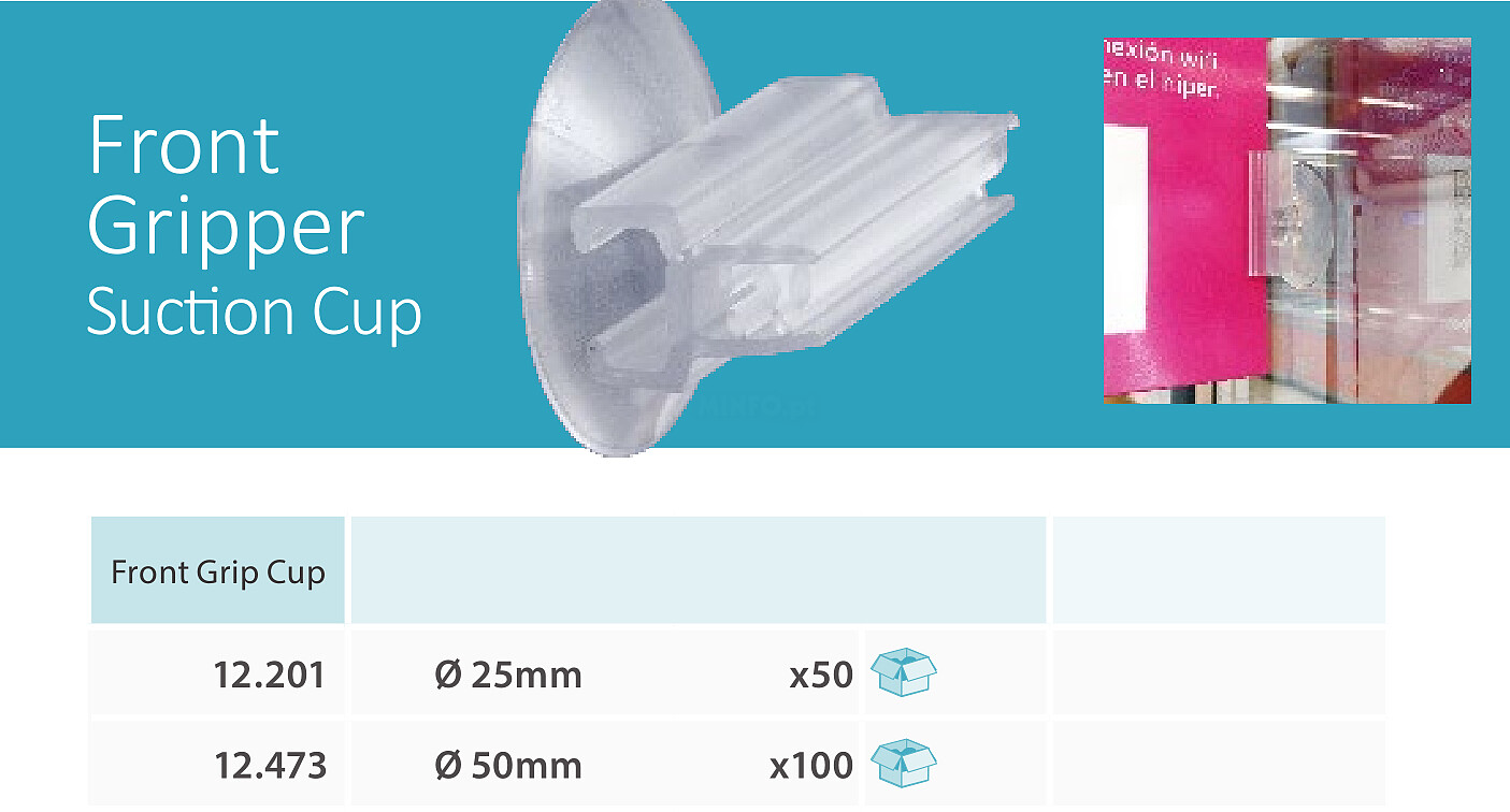 Suction Cup with Gripper DIAM.50MM