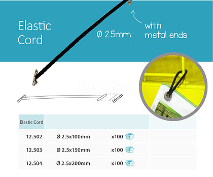 ELASTIC CORD LENGHT 200 MM