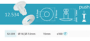Screw DIAM.16MM. X Height 15MM