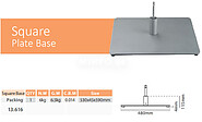 Square Plate Base Flying Banner 4MM Thickness