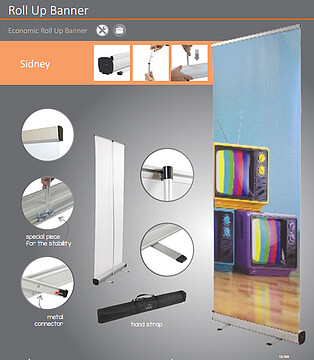 ROLL-UP BANNER SIDNEY 1000x2060 mm
