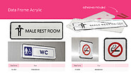 Acrylic Data Frame 66*66