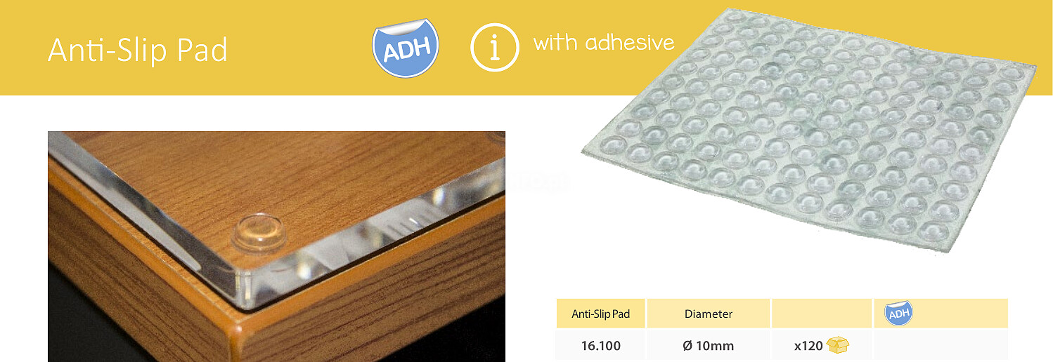 Anti-Slip Pad (Lagrimas de Silicoma) Preço Pack de 120 Unid