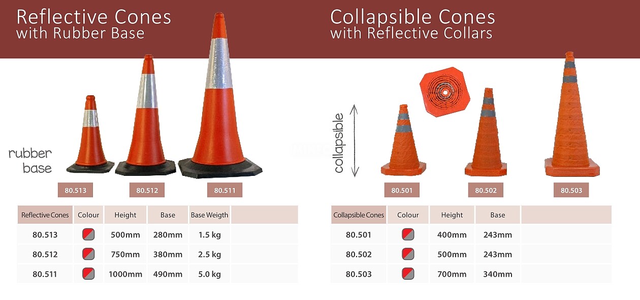 Cone 50CM Plegable S/Luz