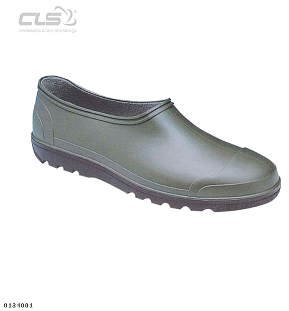 SAPATO PVC VERDE/PRETO (03120) ( venda a unidade ) pag.132