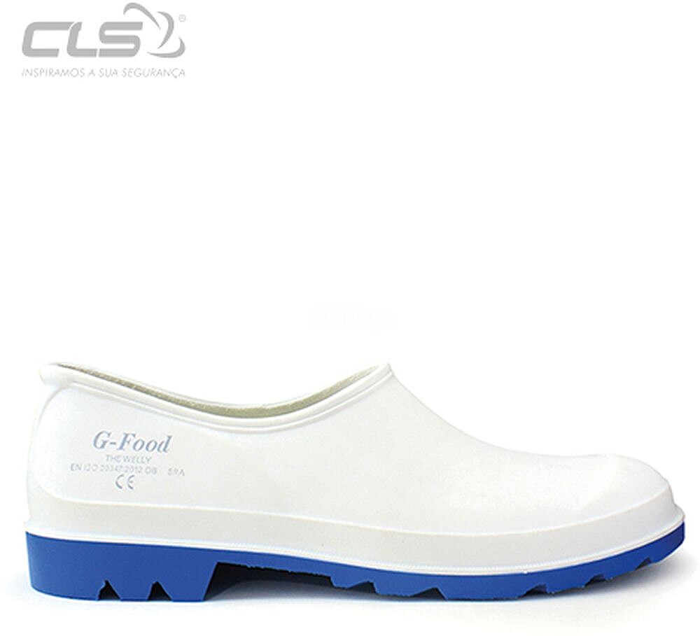 Sapato PVC/ Nitrilo Branco OB Sra