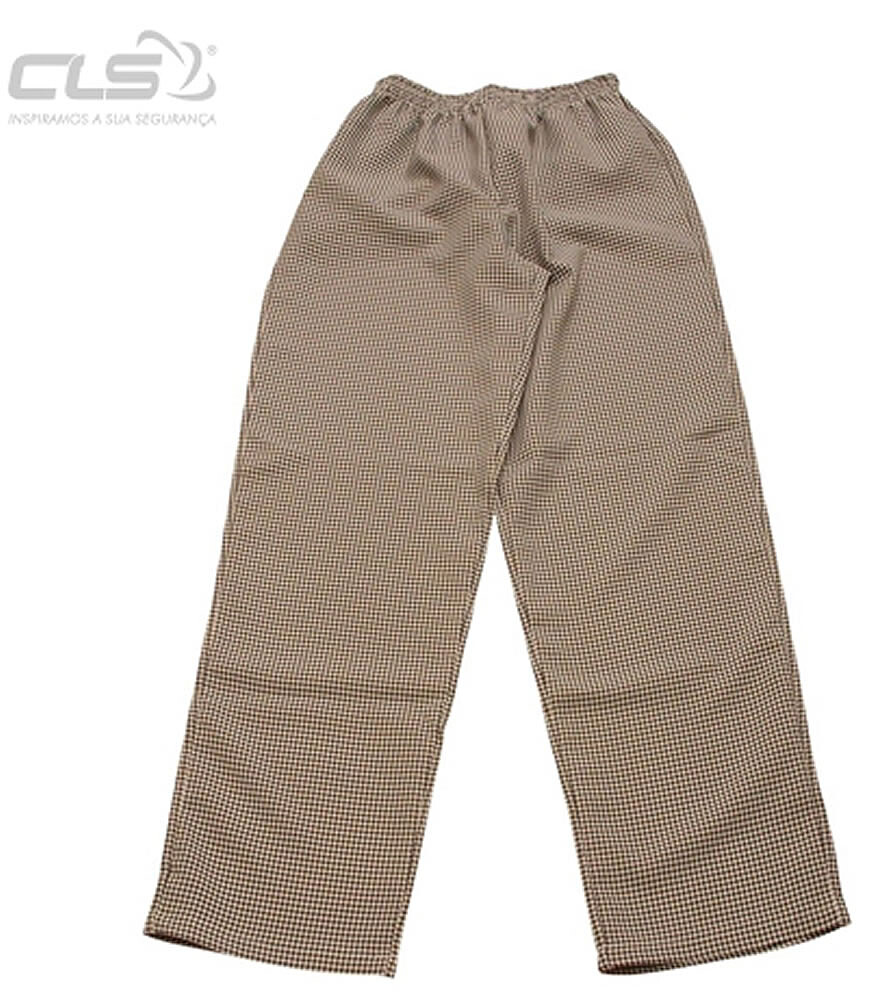 Calça Xadrez C/Elastico NO Cos Sarja Pol/Alg ( venda a unidade ) pag.110