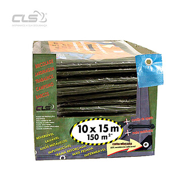 LONA IMPERMEÁVEL (DUPLA FACE) 90 GR C/ 3 X 5 MT ( venda a unidade ) pag.147