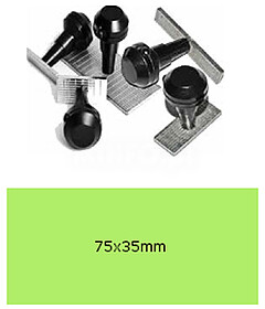 Carimbo Normal 75x35mm : Inclui Personalização