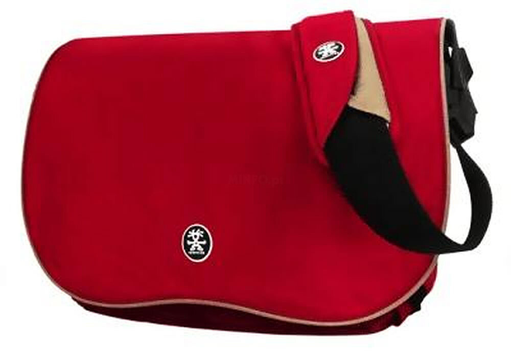 Mala de ombro Crumpler para portatil Fishy Buzz - Granada/ Castanho : FBUZ-003