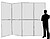 Muro Destaque MODULAR ARENAS para poster 2400x1800mm - imagem 2
