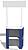 Mostrador para Destaque SALMURAL 870x1900x445mm c/ bolsa transporte - imagem 2