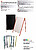 Placas de PVC para suportes de Cavalete 995x590mm - imagem 2