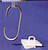 Clip Horizontal para rail de tecto 20X20mm (mínimo 100 unidades) - imagem 2